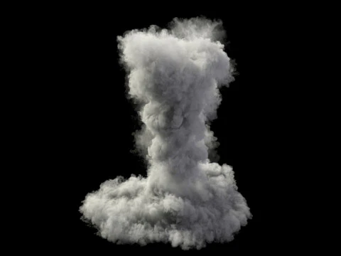 Dust Tornado VDB 3D Model