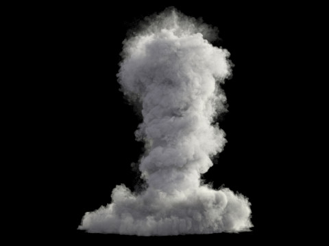 Dust Tornado VDB Modèle 3D