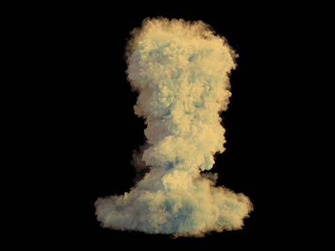 Dust Tornado VDB Modèle 3D