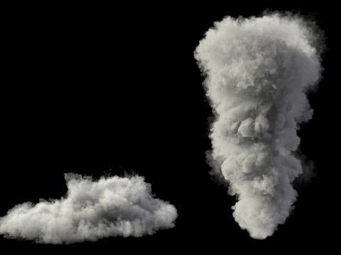 Dust Tornado VDB 3D Model