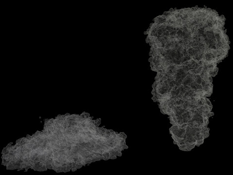 Dust Tornado VDB Modèle 3D