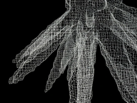 M&ouml;rserexplosion 1 VDB 3D Modell