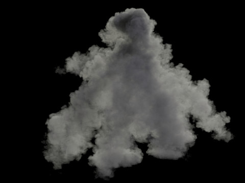 Mortar Explosion 2 VDB 3D मॉडल