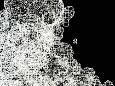 Mortar Explosion 2 VDB 3D Model