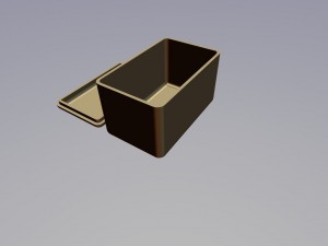 golden ratio box 3D 打印模型