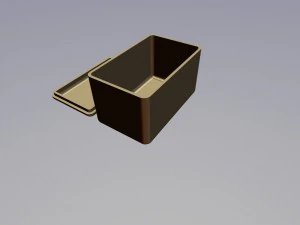 सुनहरा अनुपात बॉक्स 3D प्रिंट मॉडल