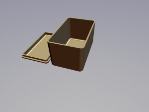golden ratio box Model do druku 3D