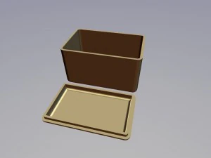 golden ratio box 3D Print Model