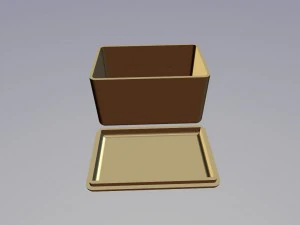 golden ratio box 3D Print Model