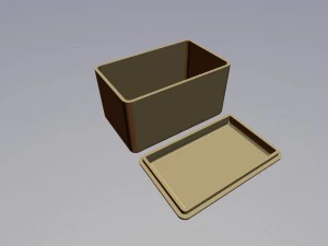 golden ratio box 3D Print Model