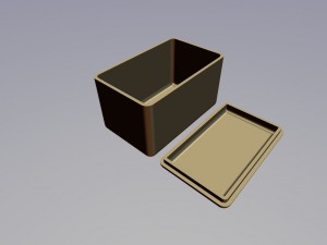 golden ratio box Model do druku 3D