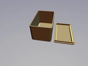 golden ratio box 3D Print Model