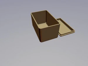 golden ratio box 3D Print Model