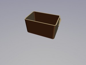 golden ratio box Model do druku 3D