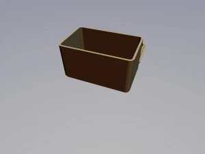 golden ratio box 3D Print Model
