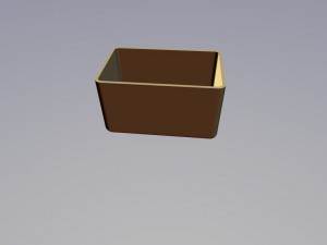 golden ratio box Model do druku 3D