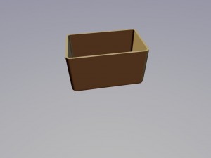 golden ratio box Model do druku 3D