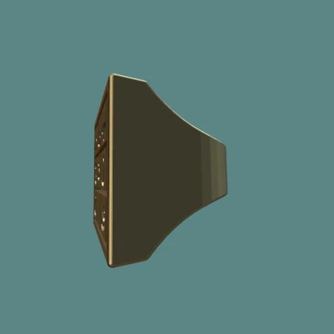 кільце магічного квадрата 3D Принт Модель .c4d .max .obj .3ds .fbx .stl .blend 