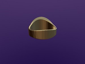 round aum ring 3D Model
