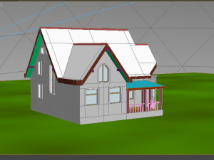 house 3D 模型