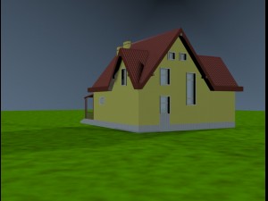 house 3D 模型
