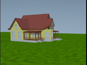 house 3D 模型