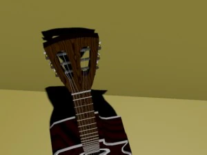guitar 3D Model