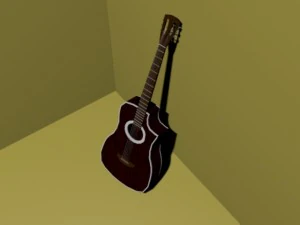 guitar 3D Model