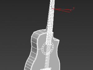 guitar Modèle 3D