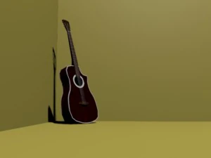 guitar 3D Model