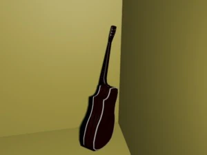 guitar 3D Model