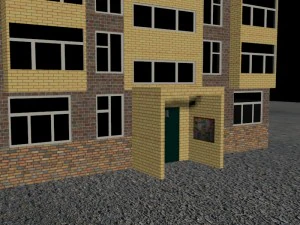 the ten-storied house 3D Model