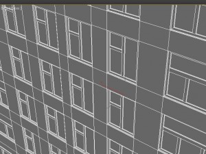 the ten-storied house 3Dモデル