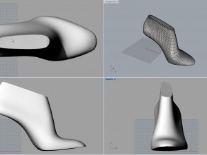 woman last shoe pack 01 3D 模型