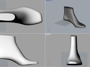 woman last shoe pack 01 3D 模型