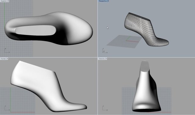 woman shoe last pack 02 3D Модель .c4d .max .obj .3ds .fbx .stl .blend 