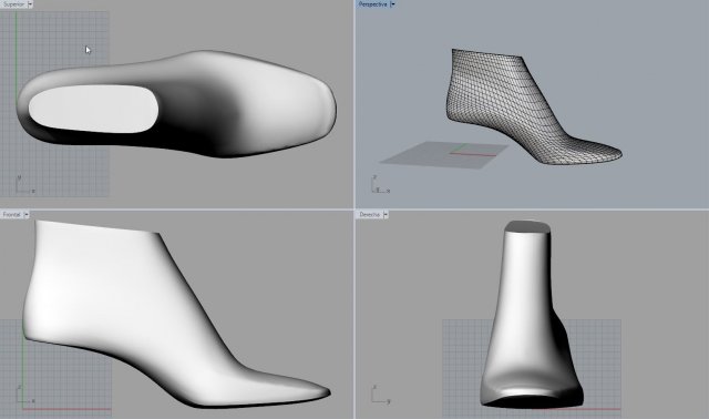 woman shoe last pack 03 3D Model .c4d .max .obj .3ds .fbx .stl .blend 