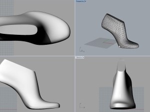 woman shoe last pack 03 3D Model