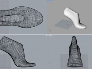 woman shoe last pack 03 3D Model