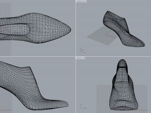 woman shoe last pack 04 Modello 3D