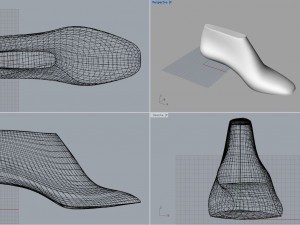 woman shoe last pack 04 3D Model
