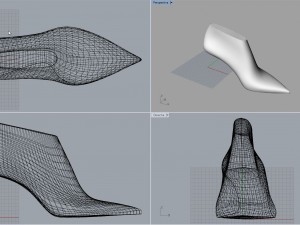 woman shoe last pack 04 Modello 3D