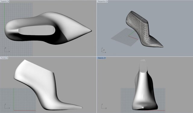 woman shoe last pack 06 Model 3D .c4d .max .obj .3ds .fbx .stl .blend 