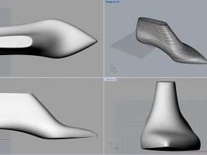 woman shoe last pack 06 Model 3D