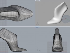 woman shoe last pack 07 3D-Modell