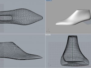 woman shoe last pack 08 3D Model