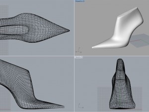 woman shoe last pack 08 3D Model