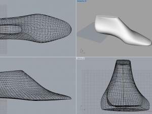 woman shoe last pack 08 3D Model