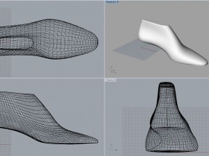 woman shoe last pack 08 3D Model