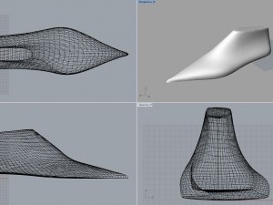 woman shoe last pack 08 3D Model
